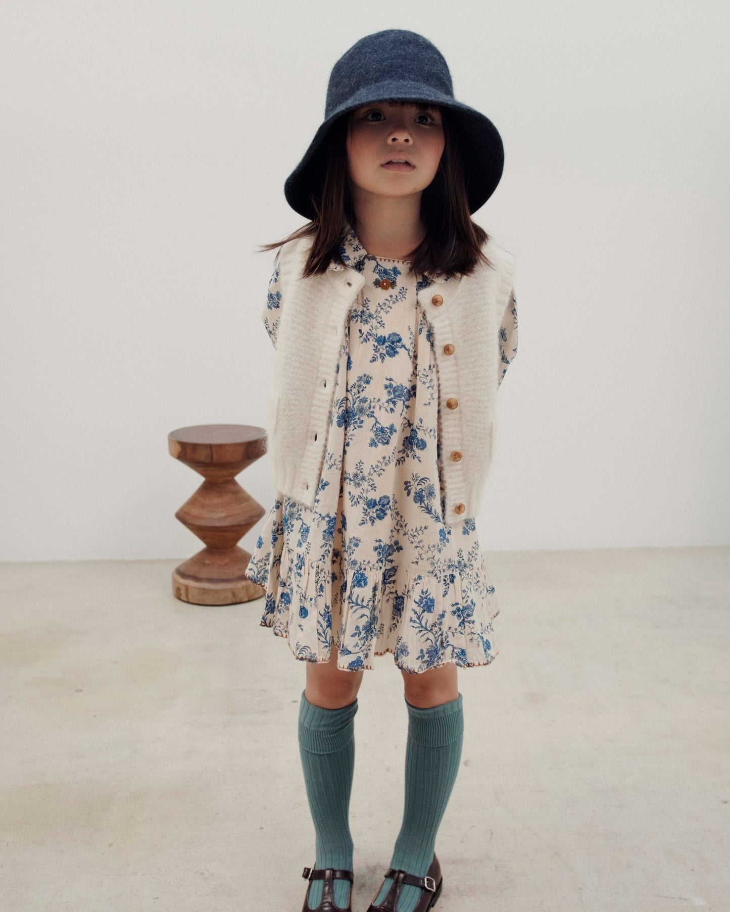 Cardigan - Sans manches ultra doux écru