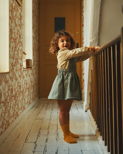 Robe salopette denise vert
