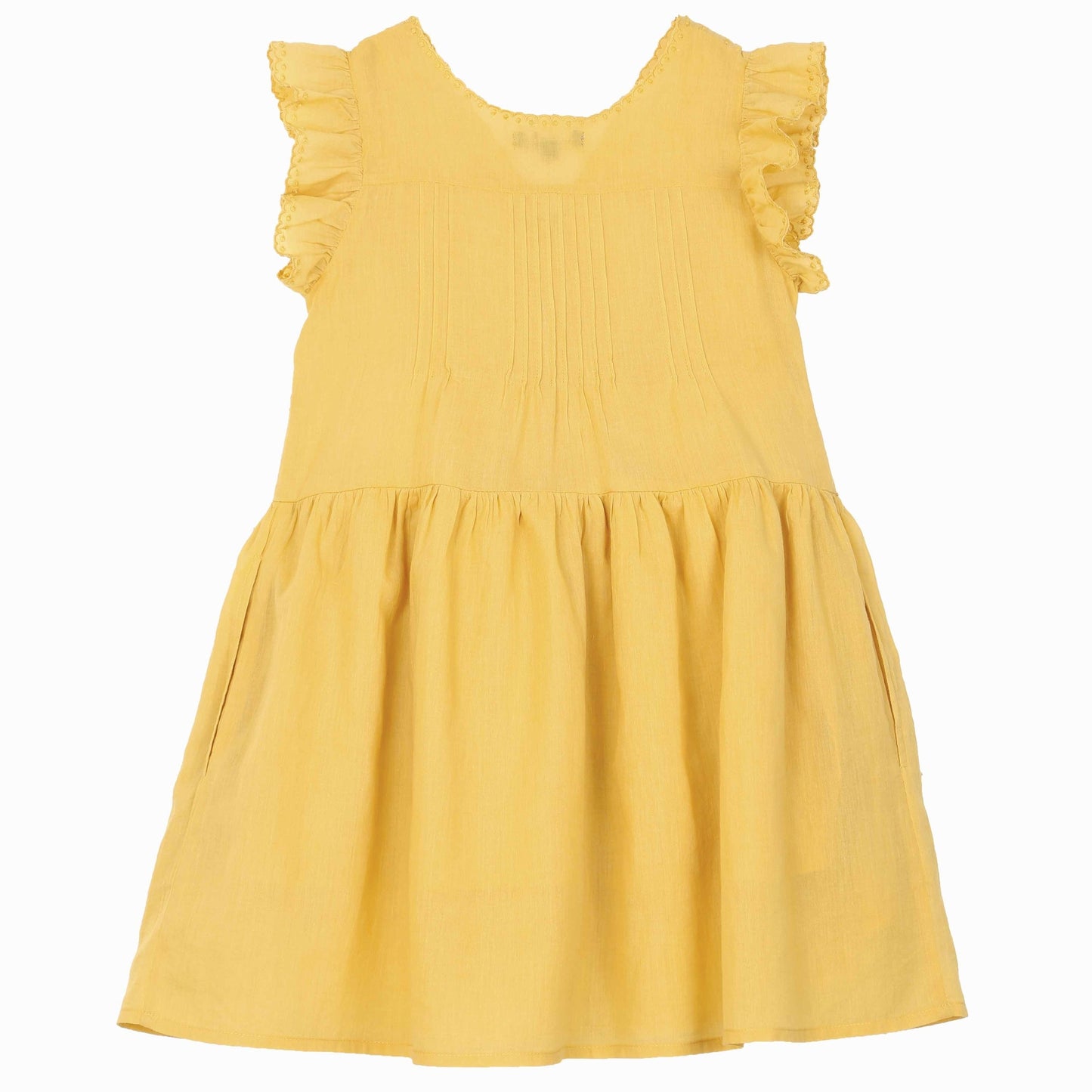 Robe porte-feuille vintage maïs