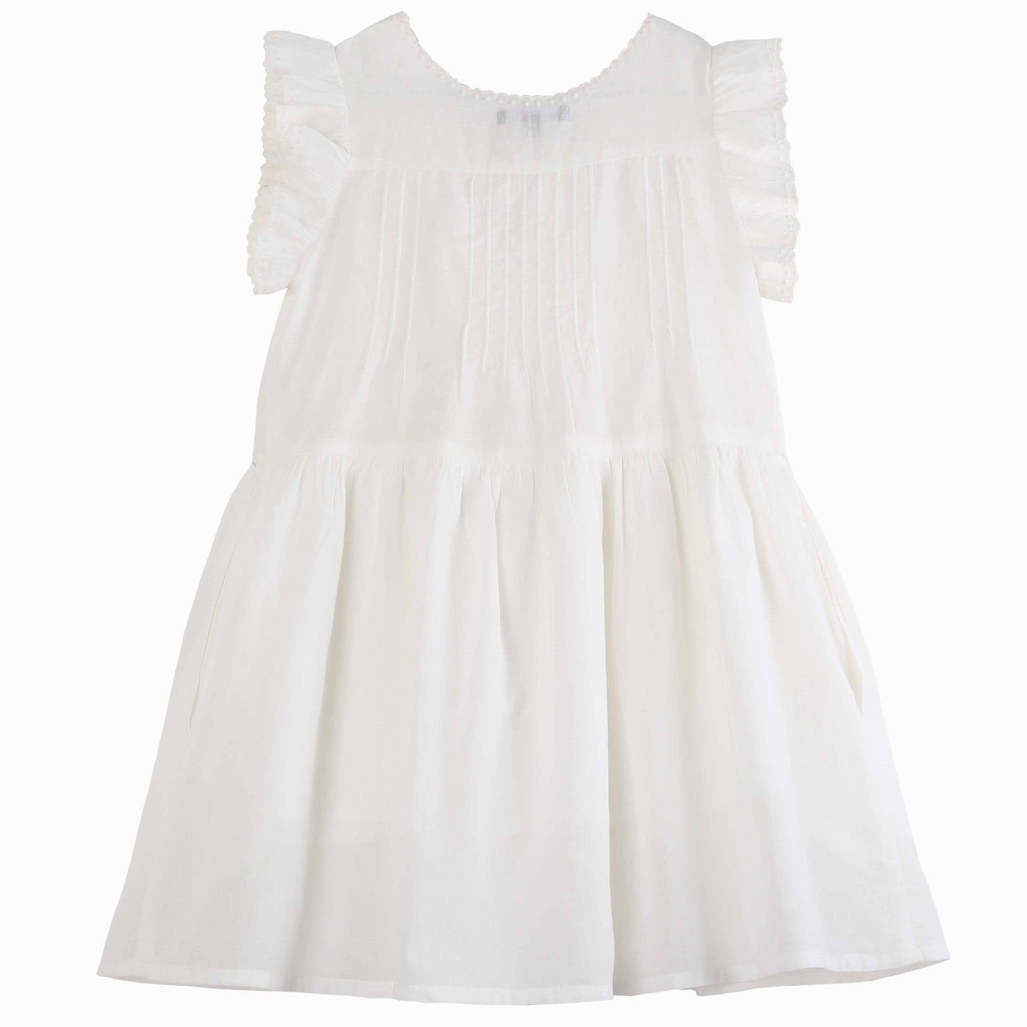 Robe vintage écru