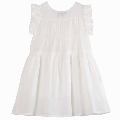 Robe vintage écru