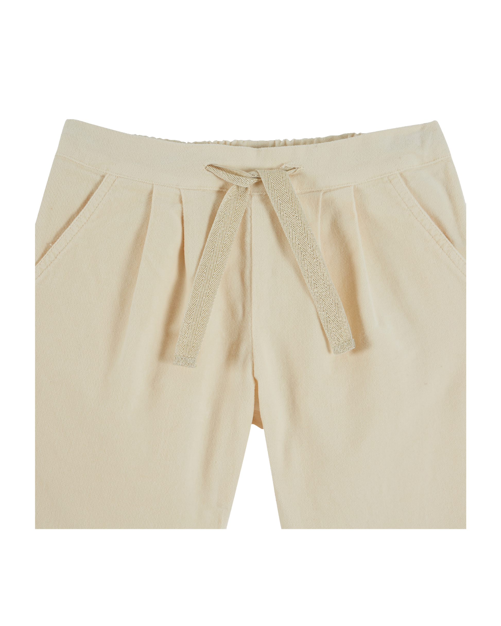 Pantalon velours porcelaine