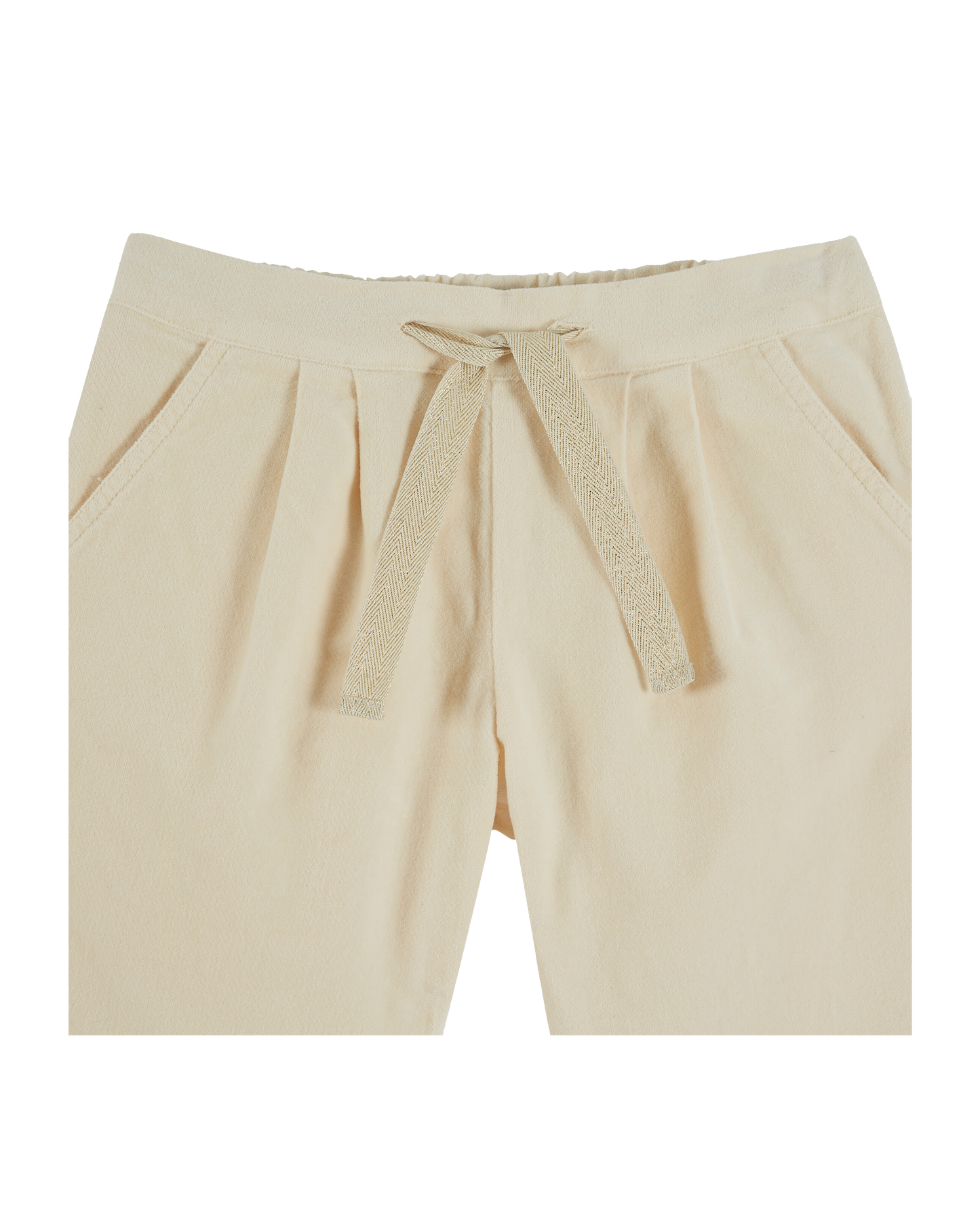 Pantalon velours porcelaine