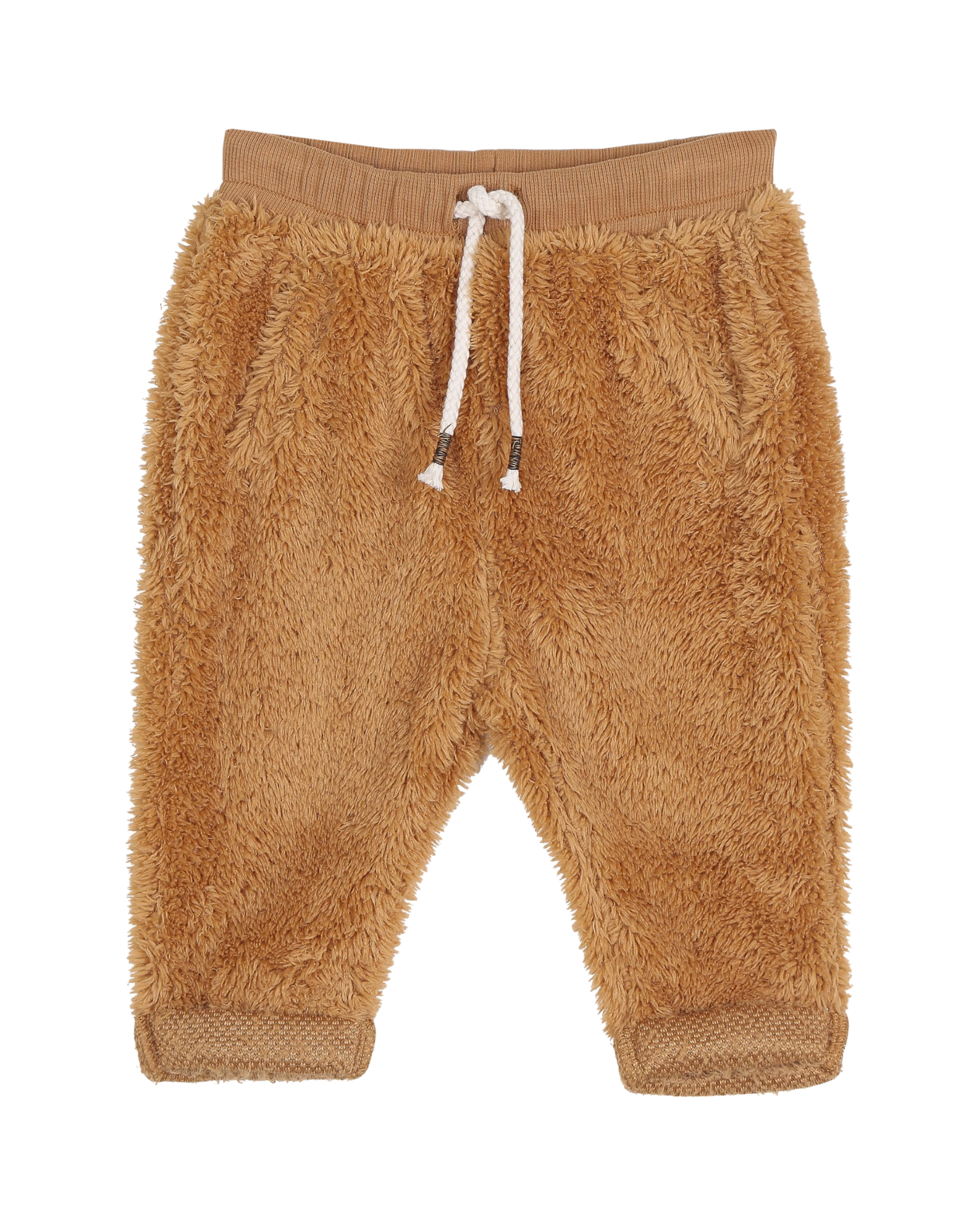 Pantalon peluche ambre