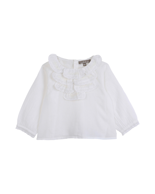 Blouse vintage écru