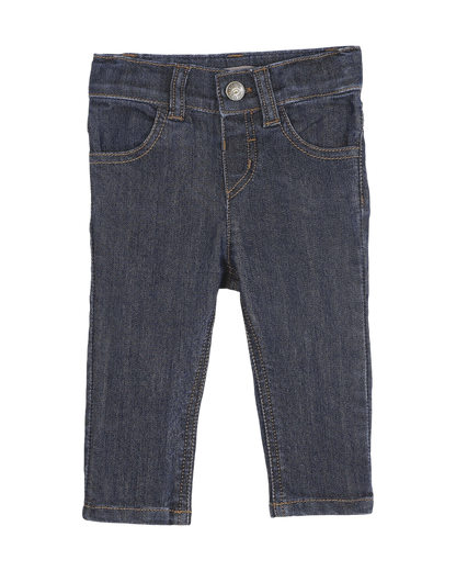 Pantalon denim bleu marine