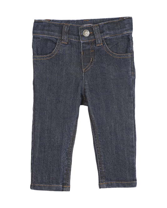 Pantalon denim bleu marine