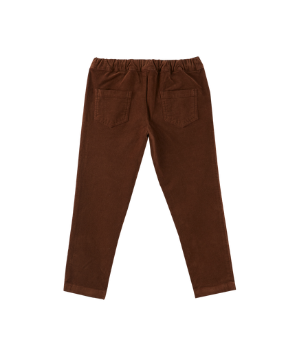 Pantalon velours chocolat
