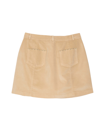 Jupe velours dune