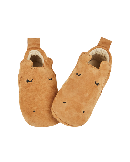 Chaussons hippopotame camel