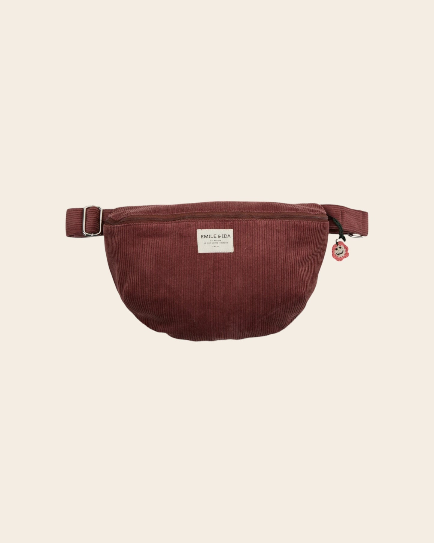 Banane - Velours cotelé violine