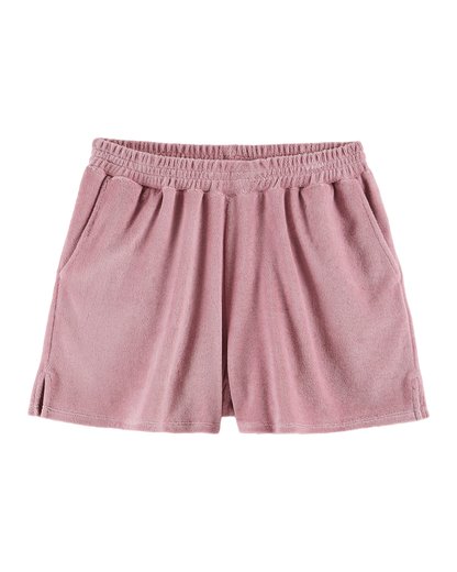 Short éponge lilas