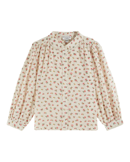 Blouse à fleurs floresco