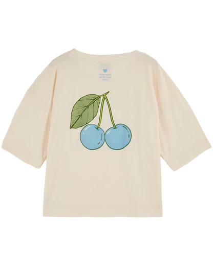 T-shirt oversize La Belle Vie coton bio écru