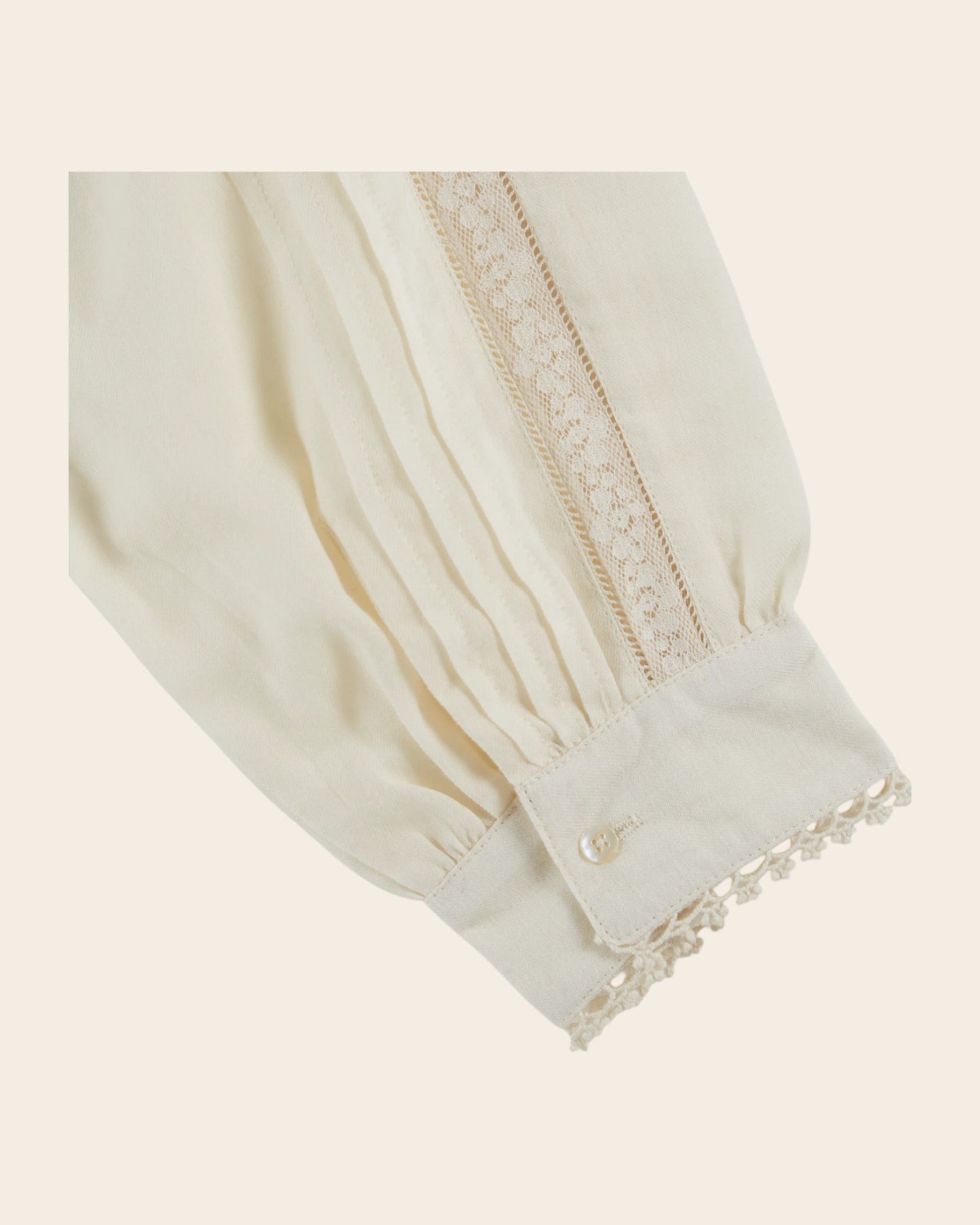 Blouse - Dentelle écru