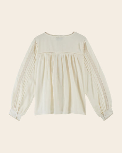 Blouse - Dentelle écru