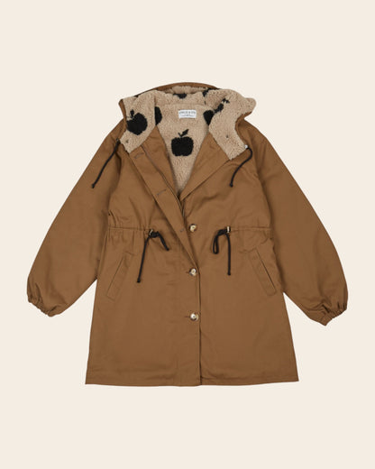 Parka - Doublé sherpa marron