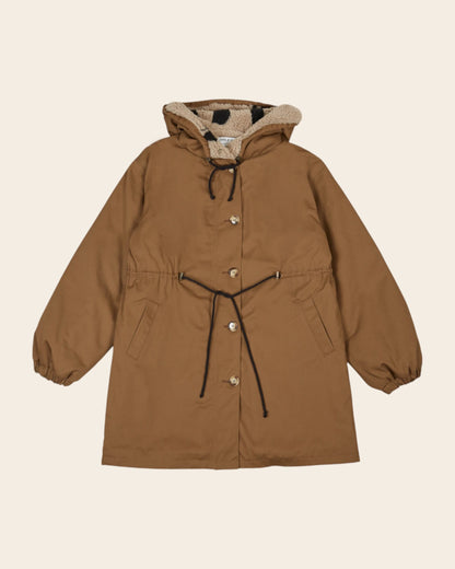 Parka - Doublé sherpa marron