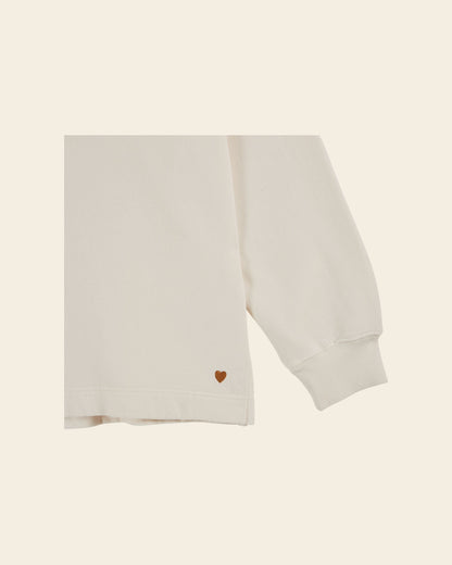 Sweat à capuche - Coton bio écru