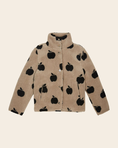 Veste - Sherpa pommes grège