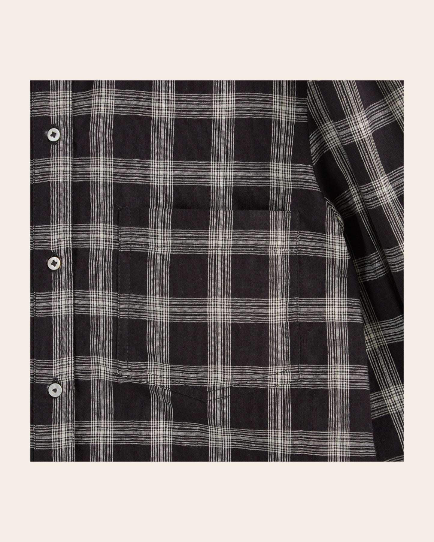 Chemise - Carreaux noir