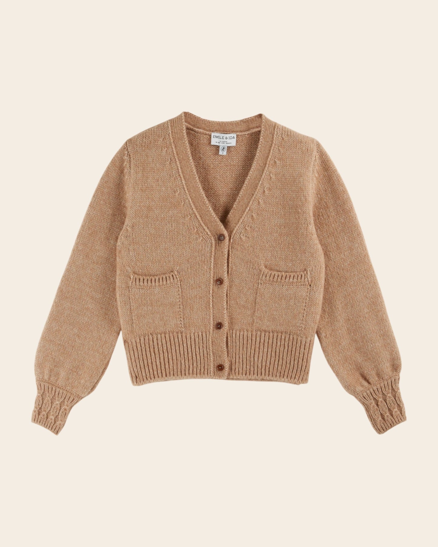 Cardigan - Ultra doux beige
