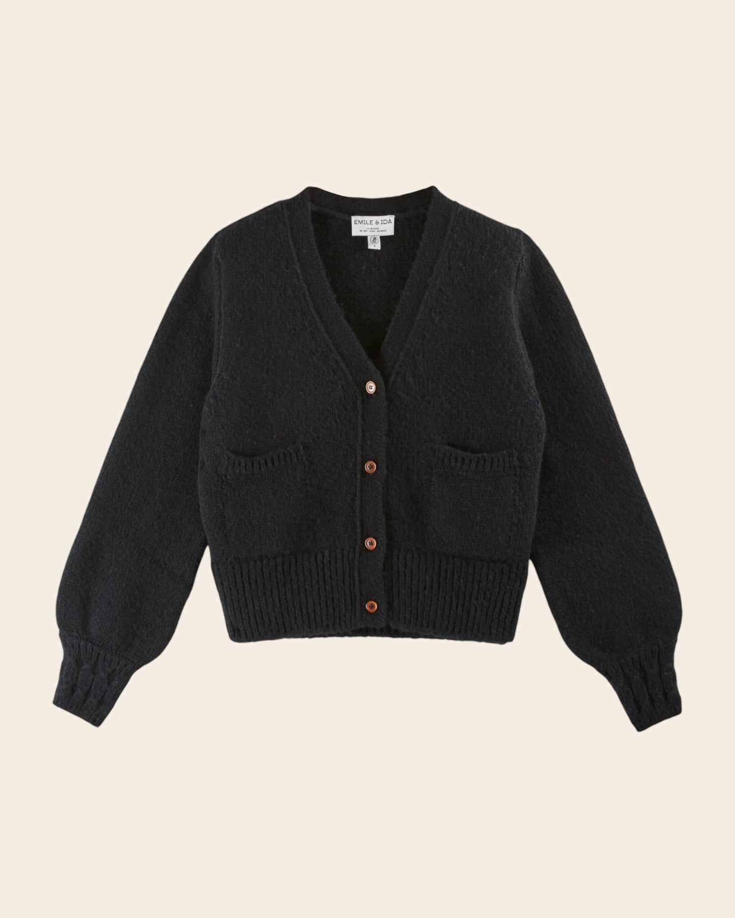 Cardigan - Ultra doux noir