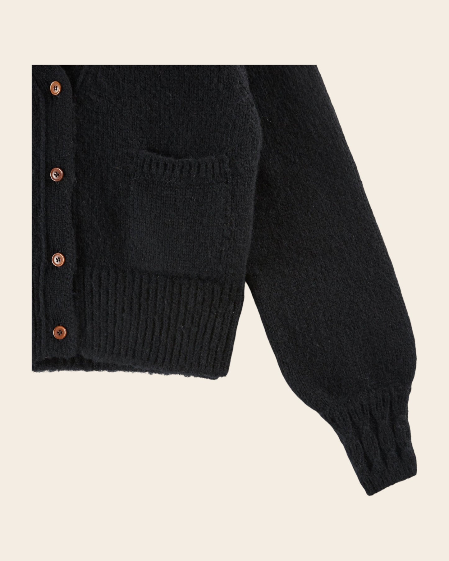 Cardigan - Ultra doux noir