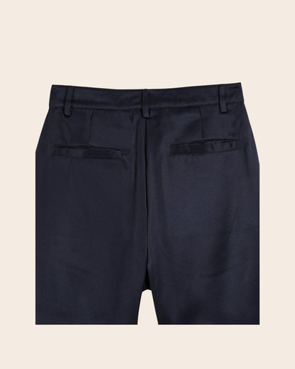 Pantalon - Satiné navy