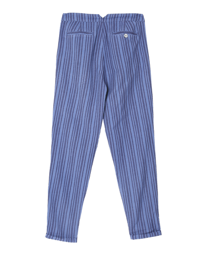 Pantalon à rayures marine