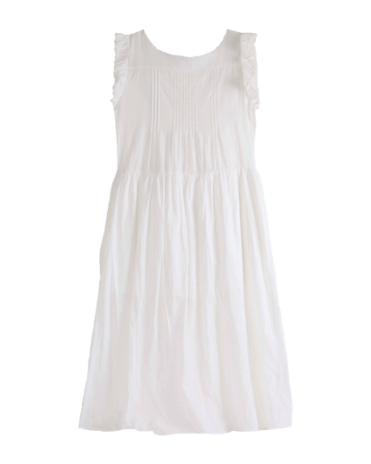 Robe vintage écru