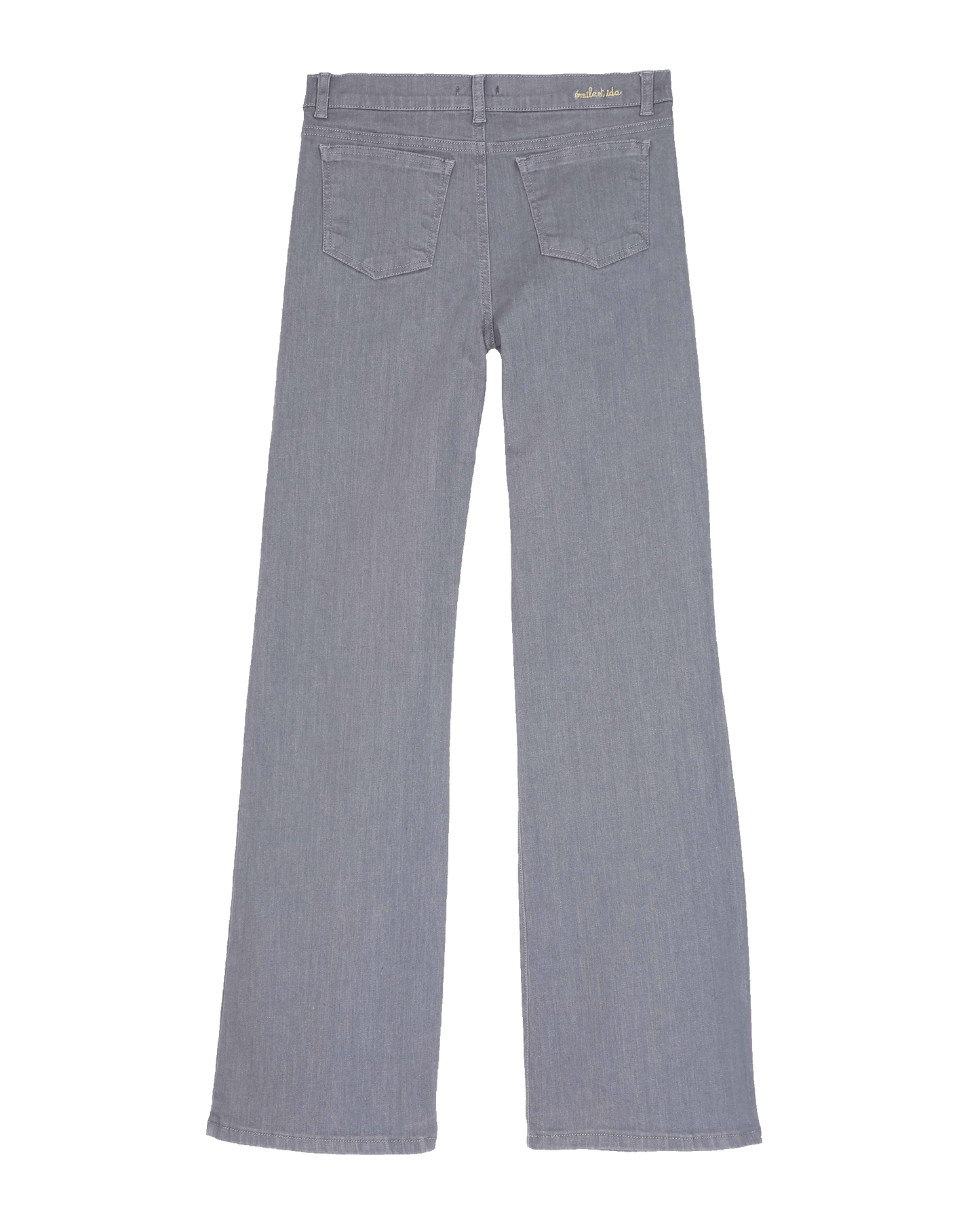 Pantalon flare gris