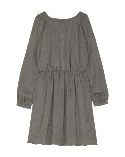 Robe fluide noir et blanc