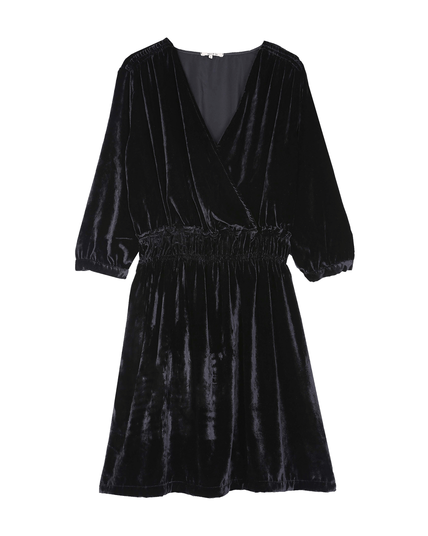 Robe velours noir