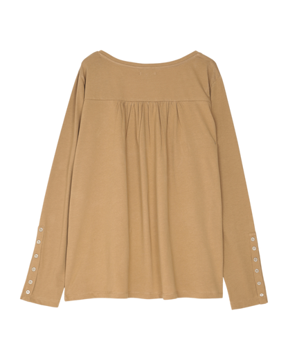 T-shirt en coton bio macchiato