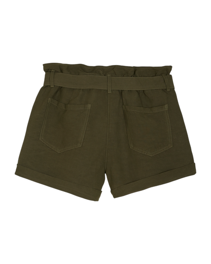 Short lin viscose kaki