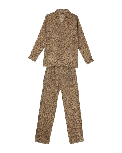 Pyjama floral seventies