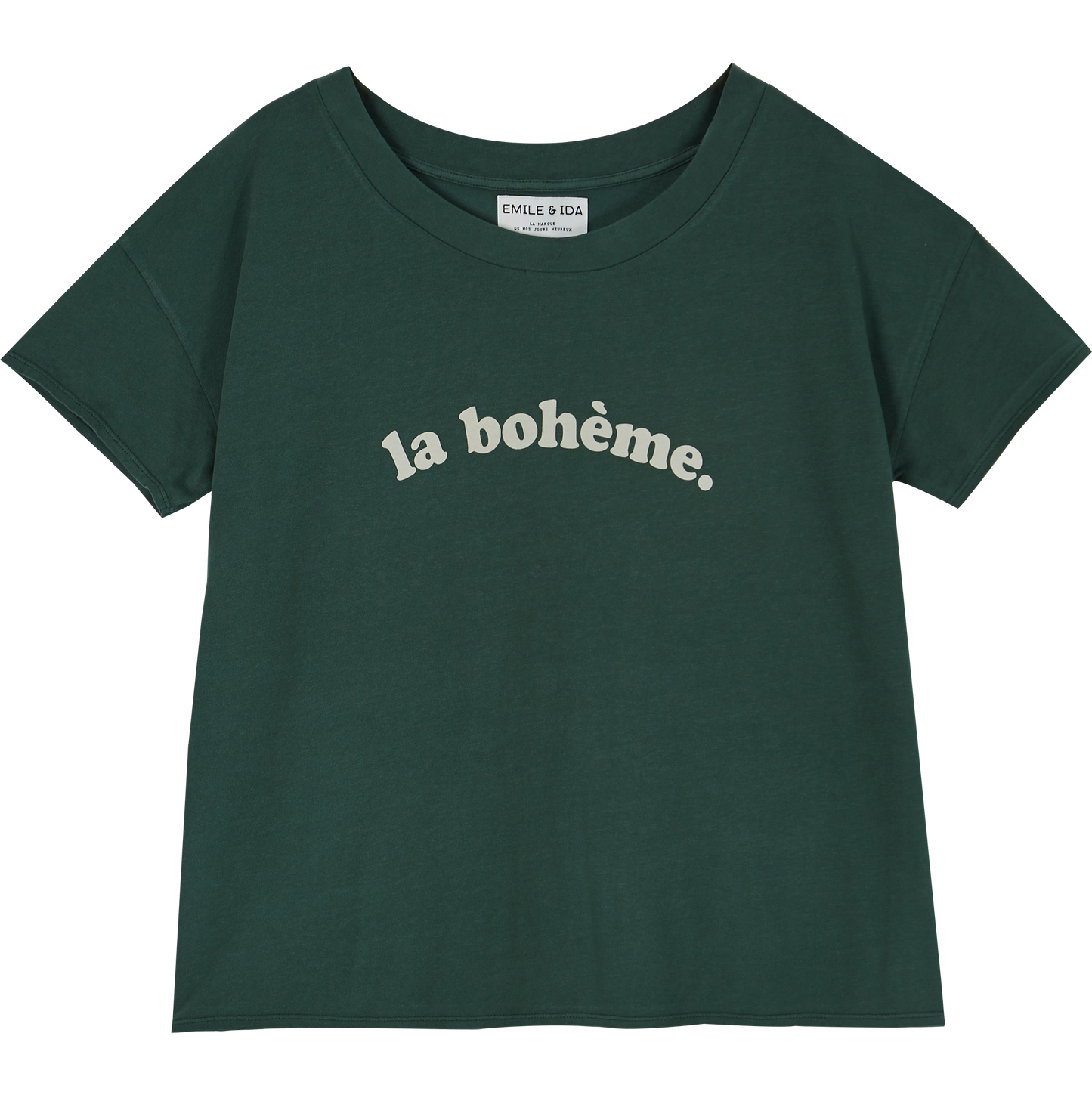 Tee-shirt coton biologique cèdre