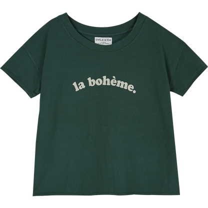 Tee-shirt coton biologique cèdre