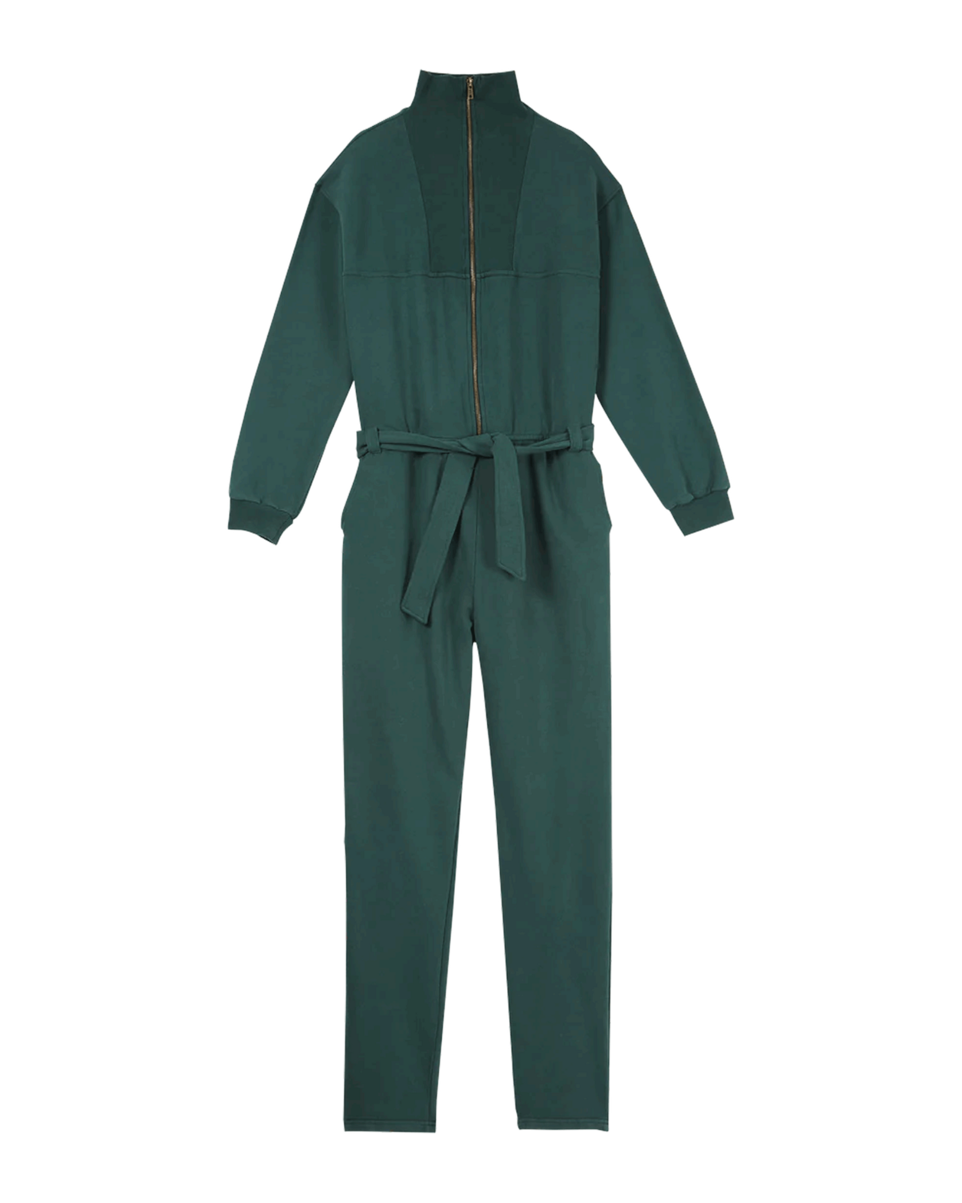 Combinaison coton biologique molletonné cèdre