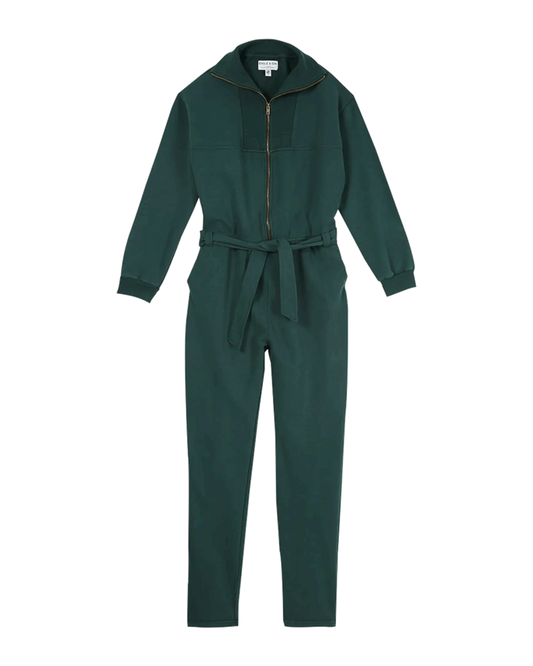 Combinaison coton biologique molletonné cèdre