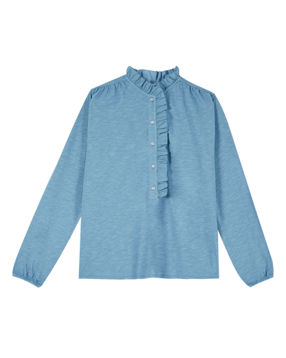 Tee-shirt coton flammé bio rivière