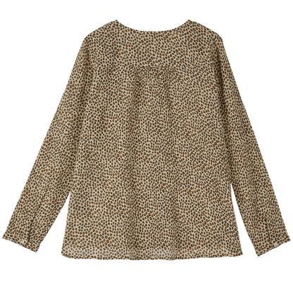 Blouse voile de coton mini léo