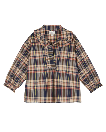 Blouse-vareuse madras