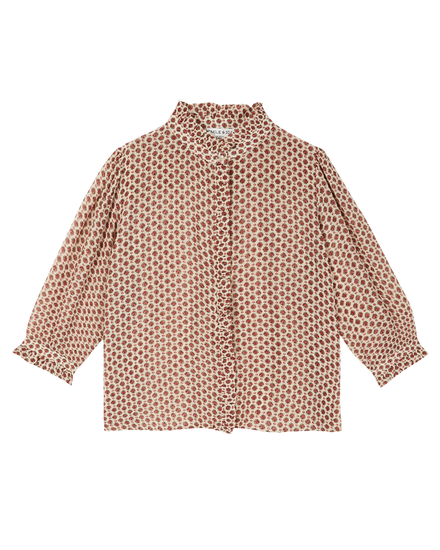 Blouse viscose et soie plume