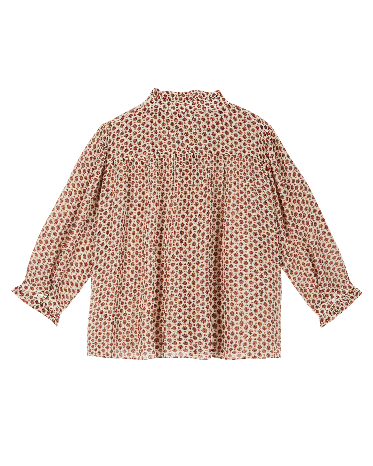 Blouse viscose et soie plume