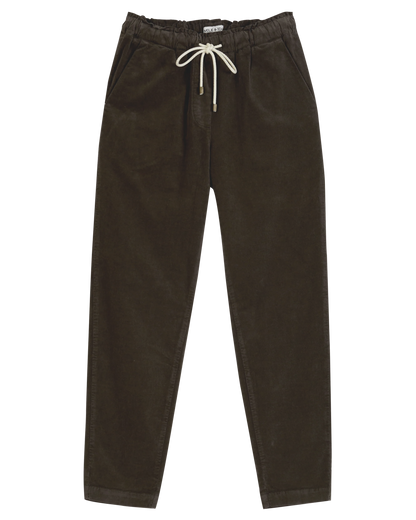 Pantalon velours bitume