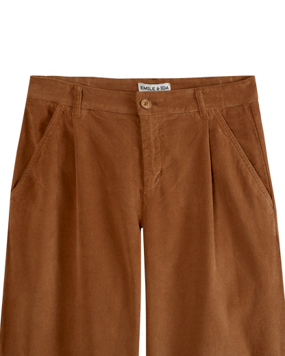 Pantalon velours macadamia