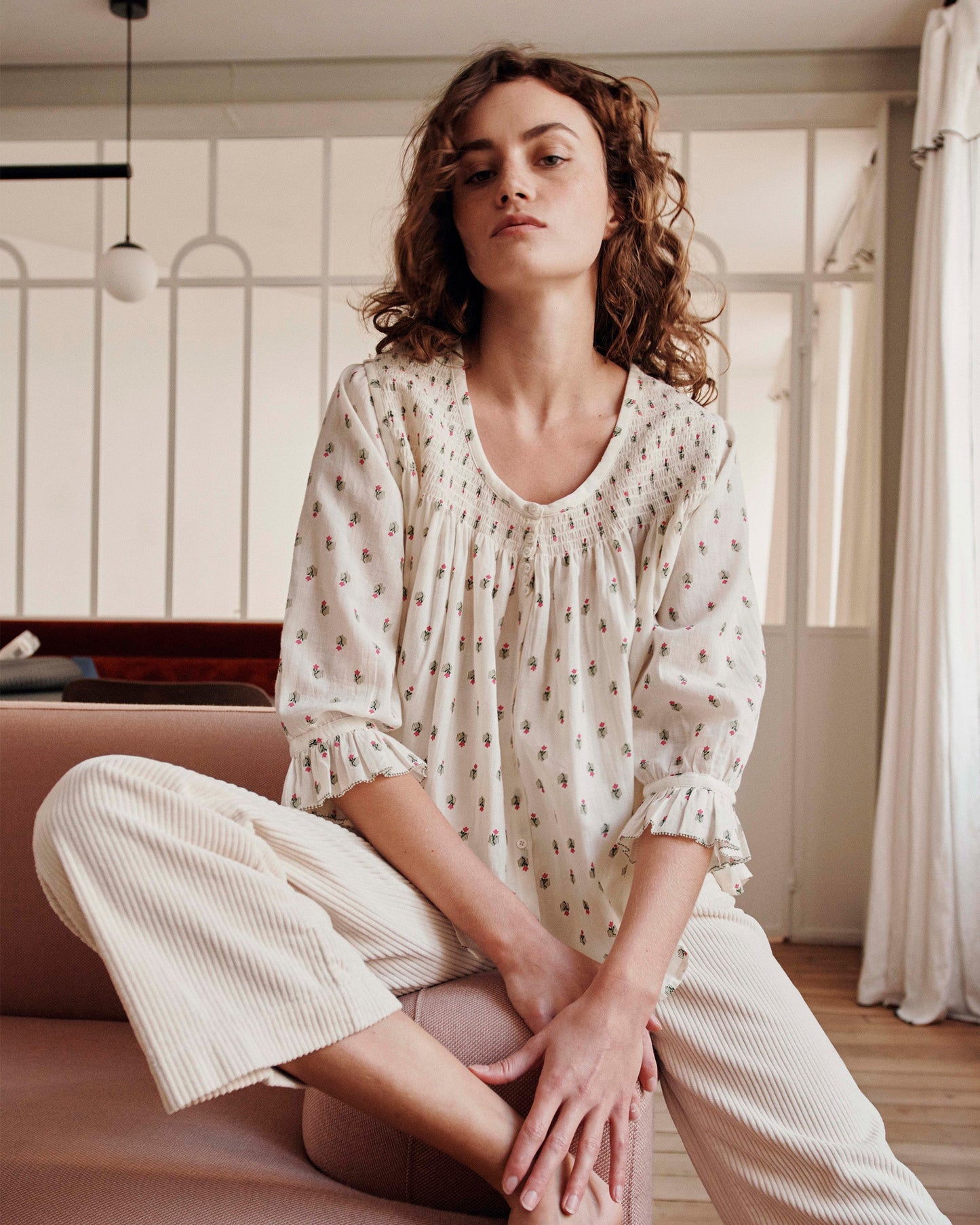 Blouse Lily écru