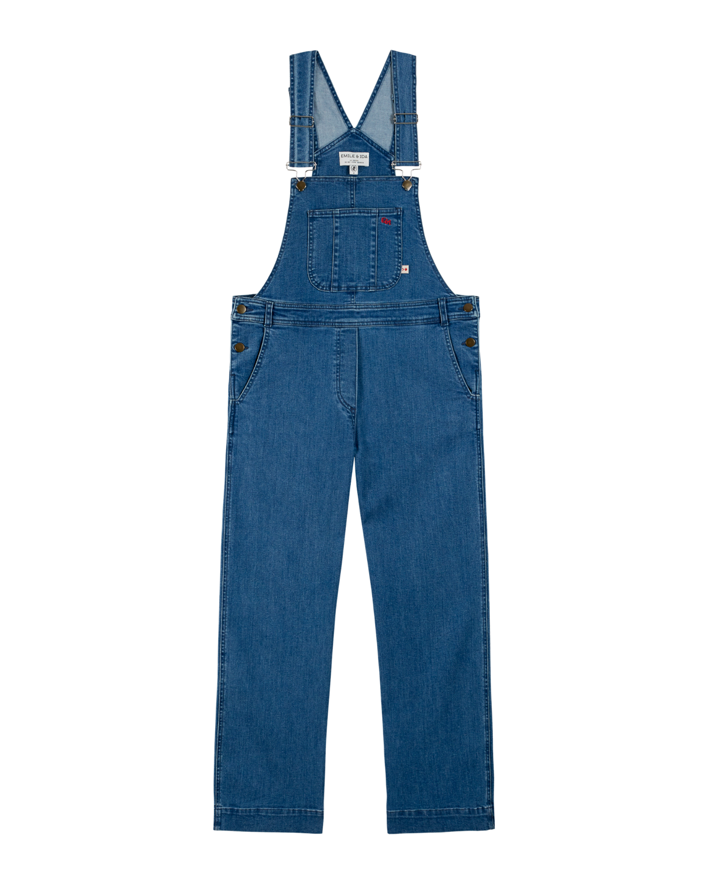 Salopette boyfriend coton bio denim